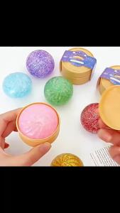 Squishy Dumpling Hidden Gold Glitter Steamer Soft Dough Ball ULTRA RARE Sensory Stress Relief Toy Random Color