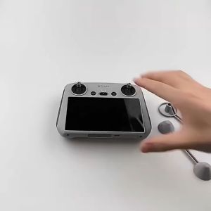 BRDRC Sepasang Joystick Metal DJI RC 1 / RC 2 Stick Joystik Remote Control Pintar Thumb Rocker Ganti Aksessories Drone RC DJI Mini 3 4 Pro Air 3 Controller Stick RC-N1 RC1 RC2 Aluminium Alloy Pengendali Remot Tangan Jari Jempol