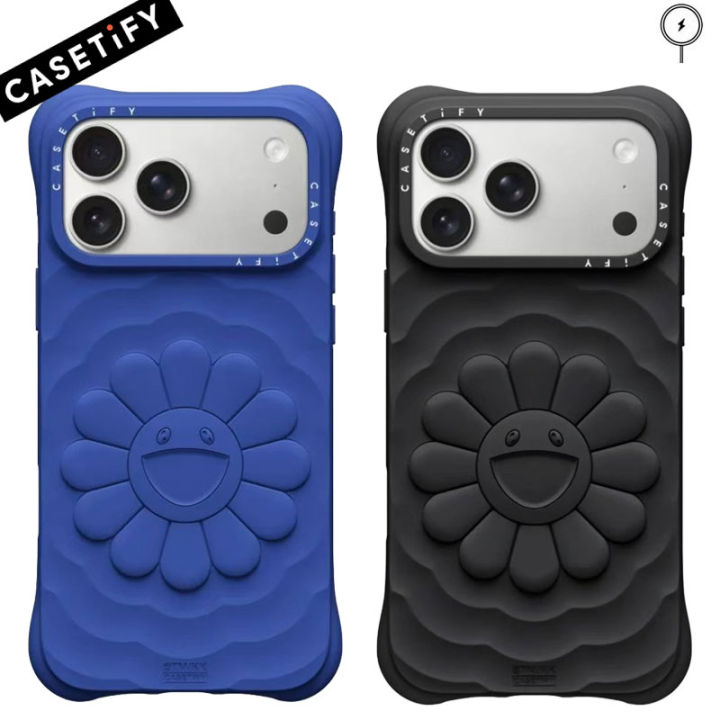 【まりちゅん】CASETiFY 17pro+16pro Original CASETiFY Ripple Case with Magsafe for iPhone 17 Pro Max