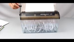 Manual A4 paper shredder cutter