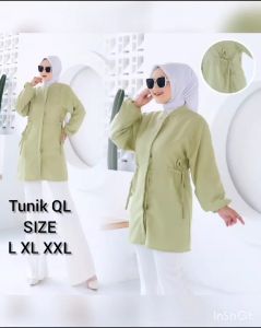 Atasan Tunik Cantik Masakini Terbaru Lengan Panjang
