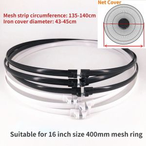 Universal Electric Fan Accessories 16 Inch Mesh Hoop Ring 400mm Diameter 43-45cm Rubber Retaining Ring for Fan Guards