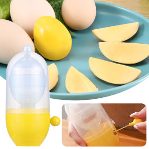 Alat Pengocok Kuning Telur Tarik Golden Egg Maker Mixer Egg Scrambler Shaker