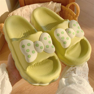 Summer Fashion Womens EVA Slippers Thick Bottom Anti-Slip Beach Shoes Comfortable Soft Feel Home Slippers Korean Style