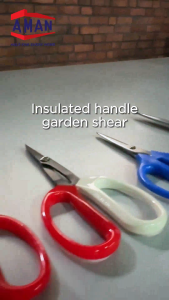Tiger Insulated Handle Garden Shear/Multi Function Garden Shear/Stainless Steel Garden Shear
