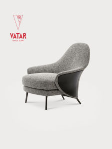VATAR | Modern Minimalist Luxurious Fabric Armchair