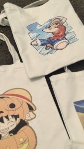 Tas Totebag Kanvas One Piece Anime By Shafiyyah.sarban