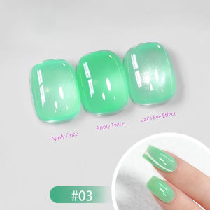 1pcs WS Dopamine Crystal Paradise Series Gel Nail Polish Ice Transparent Macaron Gradient Long-lasting Nail Art Nail Supplies