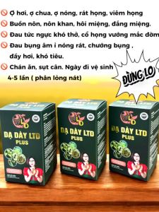 (2 mẫu cũ và mới) Dạ dày đại tràng LTD L.T.D Lò Thị Dịu Dạ dày LTD Plus phân phối chính hãng LTD