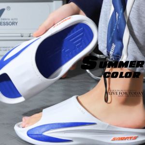 LHMoonlight รองเท้าแตะ รองเท้าผู้ชายทรงเท่ทรงสปอร์ต 4 สี พร้อมส่งสุดๆ 🎊 รองเท้าพื้นนูม สบกัดปังสั่ง คุณงาน สวยๆ