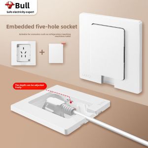 Bull | Invisible Recessed Wall Socket Ultra-thin Hidden