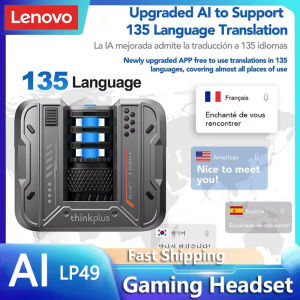 Upgrade Your Listening Experience: Lenovo LP49 AI Translation Earphones & Low Latency Gaming Earbuds