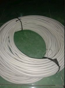 jeruji rotan sintetis  bentuk bulat ukuran 7mm/8mm untuk  kerajinan sangkar burung