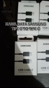 KABEL DATA USB SAMSUNG TYPE C TO TYPE C 3A