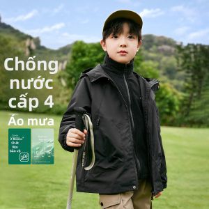 zosee | Áo Khoác Gió Chống Thấm Nước Cho Bé Trai