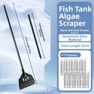 NAICHONG | Glass-safe Algae Removal Brush Stainless Steel