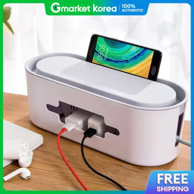 Omt | Hộp đựng ổ cắm điện cỡ lớn hộp sắp xếp dây điện bàn làm việc hộp lưu trữ ODM-MULTIBOX01