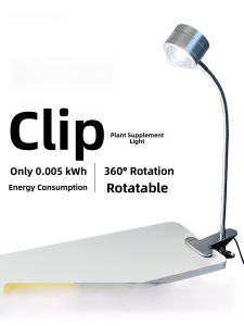 Full Spectrum Sunlike Plant Grow Light Desk Clamp
