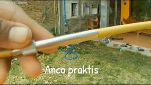 Angkatan Anco alumunium bisa di panjngkan dan dipendekkan