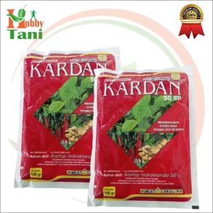 KARDAN 50 SP 100Gram - Insektisida Sistemik Pengendali Hama Ulat Daun Tanaman Cabai Kentang Teh