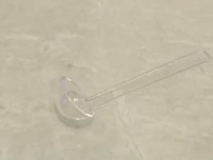10pcs PC Container Spoon 5.2*25 Clear Powder Spoon for Milktea