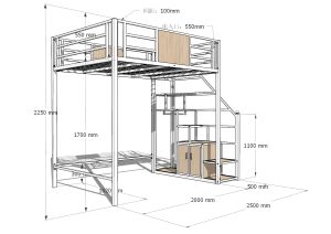 Loft bed customize singapore/condo/Johor