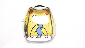 7 สี กระเป๋าสะพายสุนัขและแมว กระเป๋าแบบพกพา กระเป๋าอวกาศสัตว์เลี้ยงสะพายหลัง กระเป๋าใส่สัตว์ เลี้ยงทรงอวกาศ