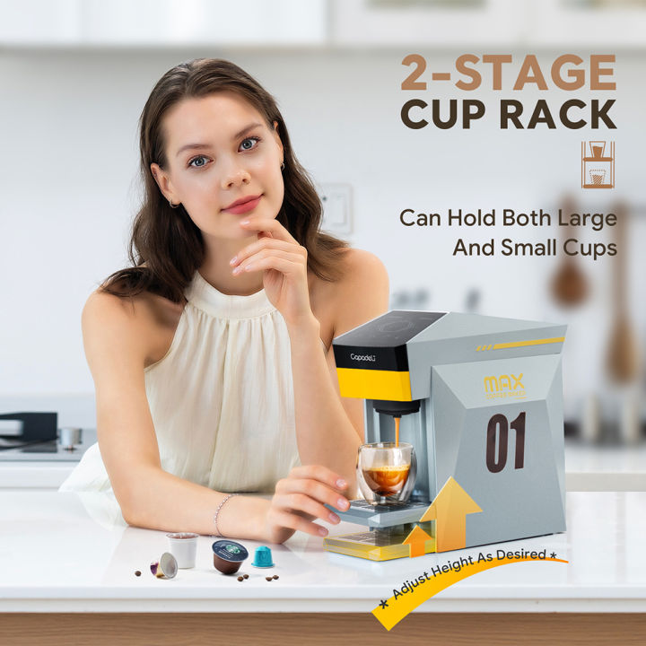 i Cafilas Capadeli Máy pha cà phê 4 trong 1 Max Capsule Cà phê hỗn hợp ...