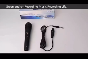 Karaoke Microphone Wired for PC Laptop Computer TV 🎤 Dynamic Vocal Mic with Stand for Recording Singing Online Class Gaming TikTok Live 🎤 Crystal Clear Sound & Noise Reduction