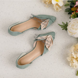 Original Queen Versatile Pointed Toe Flat Heels Womens Summer 2025 New Head Cover Small Market Duck Shoes Bean Shoes