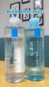 Nước tẩy trang sạch sâu dịu nhẹ giảm mụn cho mọi loại da Laroche Micellar Water 400ml - Pháp