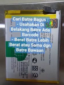 Baterai Vivo V11 Pro & B-F0 BF0: Mengenal Baterai Smartphone Original