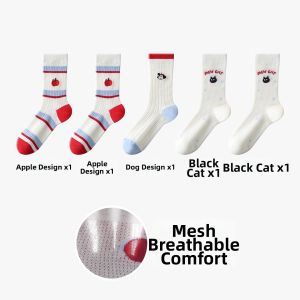 MiiOW | Summer Thin Breathable Antibacterial Odor-Resistant Women Socks