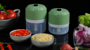 Electric Food Garlic Ginger Chopper Blender Grinder | USB Rechargeable | Food Tools
