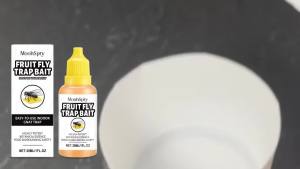 Fruit Fly Trap Bait Sorbitol Formula Effective Capturing Fruit Flies Ideal for Restaurant Kitchen and Home Use Insect Trap