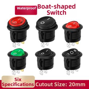 kuicc | Waterproof Lighted Switch 6A 250V 2 Pins