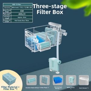 DABINGYANG | Wall Mounted Multi-Function Filter Low Water Operation Surface Skimming Oxygenation Internal Circulation External Drip