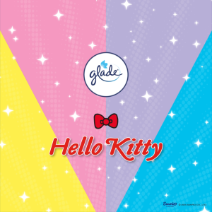 Glade x Hello Kitty Scented Gel Room Air Freshener - Floral Garden (180g) - Twin Pack