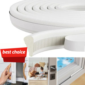 Self adhesive sealing strip for household wedge doors and windows high-density door gap filler silent foam tape sealing