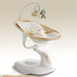 เก้าอี้เบบี้เกียร์แบบทารกแรกเกิดไฟฟ้าอเนกประสงค์สำหรับเด็กทารกเก้าอี้โยกไฟฟ้าเปลโยกแบบบลูทูธ