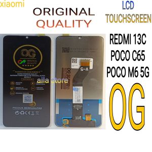 LCD TOUCHSCREEN XIAOMI REDMI 13C/POCO C65/POCO M6 5G 0RIGINAL QUALITY FULL SET