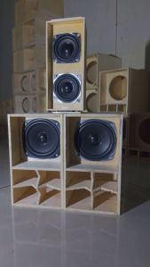 satu paket sound miniatur 3 inch tanpa power