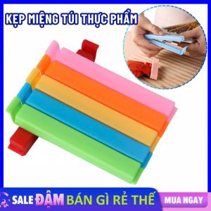 Thanh Kẹp Kẹp Miệng Túi Bảo Quản Thực Phẩm Gói Bánh Đồ Ăn Chống Ẩm - Kẹp Niêm Phong Miệng Túi Gia Vị Khoá Kín Chống Ẩm Bụi Đa Năng - Dụng Cụ Kẹp Túi Thực Phẩm