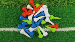 ​​100PCS Professional Golf Plastic Tees 36mm Mixed Colors Golfer Accessories
