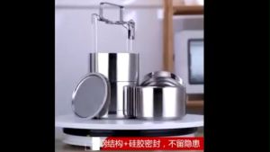 Stainless Steel Stackable Thermal Food Container 不锈钢可叠加保温饭盒