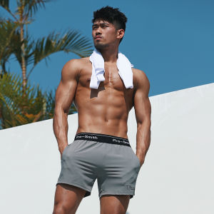 Mens Sakura Sina Sport Shorts Breathable Ultra-light Running Training Beach Tennis Five-Point Pants Elastic Waistband