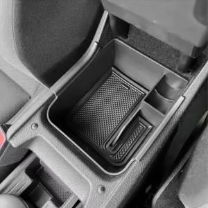 Car Armrest Box Storage Tray For Volkswagen VW Polo MK6 2018-2023 AW1 GTI Taigo 2021-2023 Nivus Europe Accessories