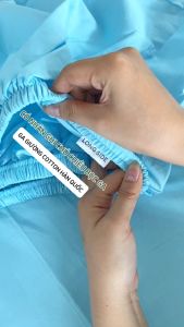 Ga giường Cotton Hàn Quốc thô lụa cao cấp size 1m6x2m và 1m8x2m Mangata Bedding trơn nhiều màu bo thun 4 góc chắc chắn