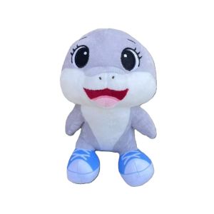 Kawaii Shark Plush Dolls Italian Brainrot Plushie Cute Telalaero Telala Stuffed Plush Toy Shark Soft Anime Dolls Birthday Gift