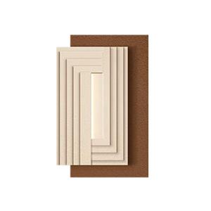 Modern Minimalist 3D Lighting Sandy Relief Wall Hanging Art
